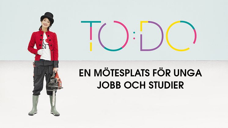 Inbjudan till pressträff: TO:DO - en mötesplats för unga jobb och studier