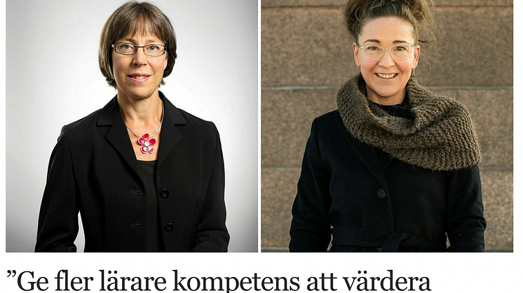 Karin Hermansson och Jannie Jeppesen skriver i Dagens Samhälle.