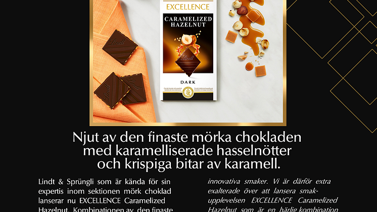 Pressmeddelande EXCELLENCE Caramelised Hazelnut