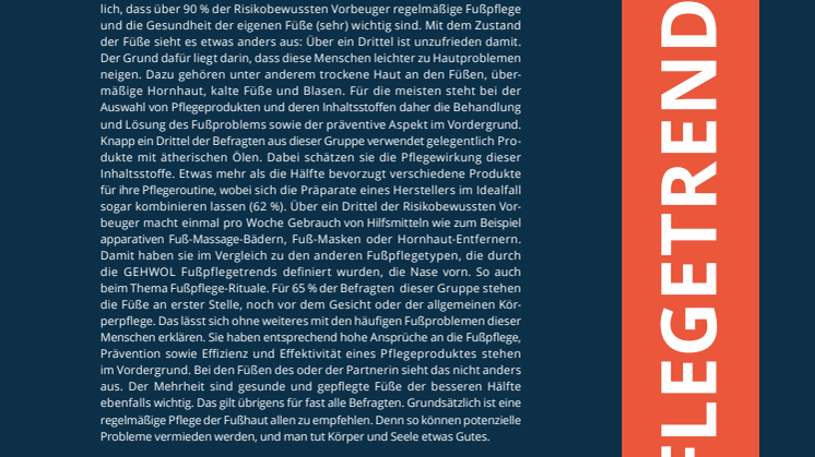 GEHWOL Fußpflegetrends 2022-2023: Fußpflege ist sexy