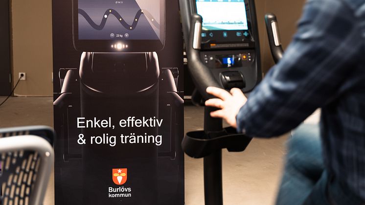 Burlövsbadet Invigning E-gym