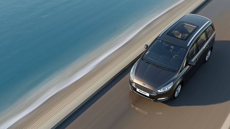 Ford viser ny Galaxy; Luksuriøs 7-seter med mer komfort og praktiske egenskaper
