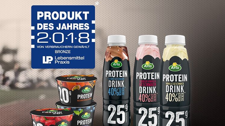 Arla Protein Produkt des Jahres 2018