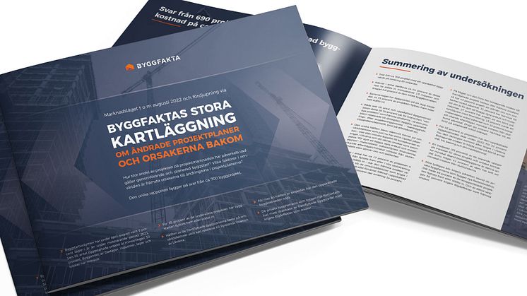 Ny rapport från Byggfakta om framflyttade projekt och orsakerna bakom - dessutom statistik om nya projektplaner och byggstarter.