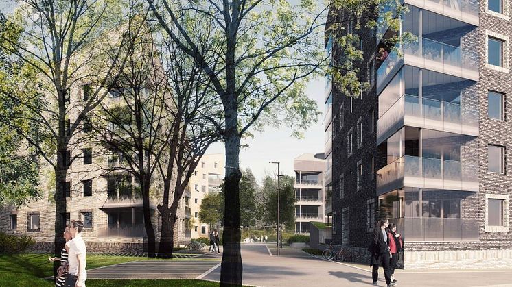 Ramirent levererar tjänster och maskiner till bostadsprojektet ”Kv. Kungsljuset” i Västerås
