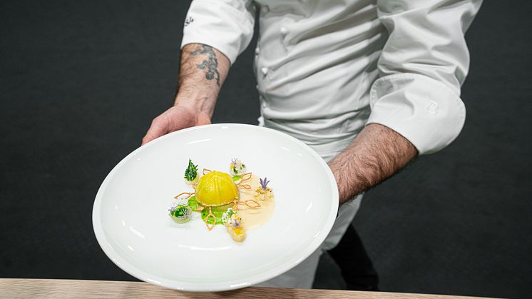 Tallrikspresentationen Bocuse d'Or Europe