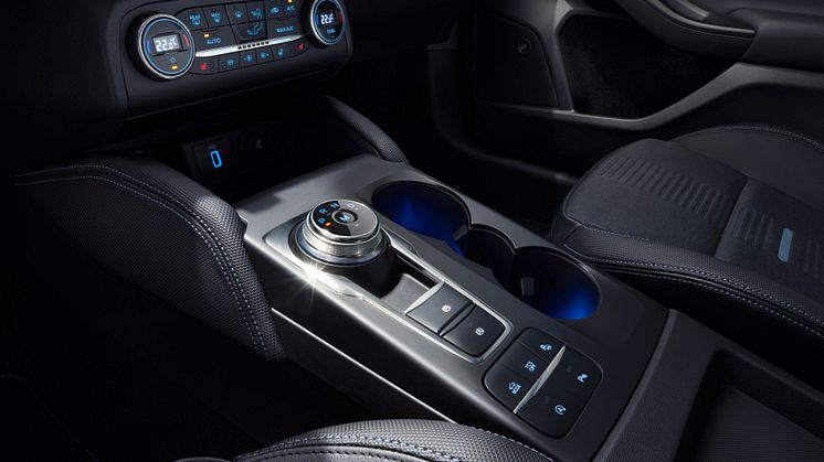 Ny Ford Focus Active interiør