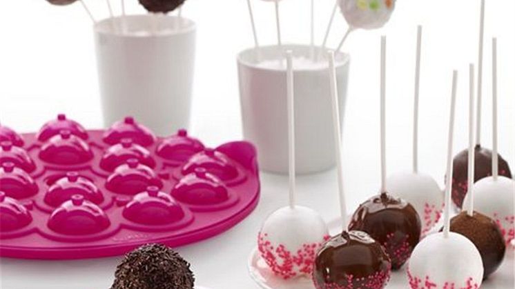 Överraska med superfina och lite annorlunda bakelser gjorda med formen för Cakepops