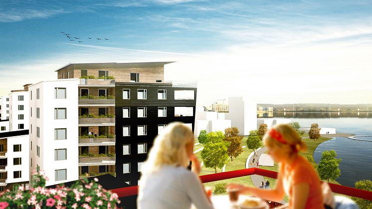 Nu byggs Munksjöstaden Etapp 1