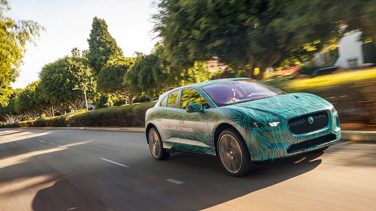 Jaguar I-PACE genomgår slutliga tester
