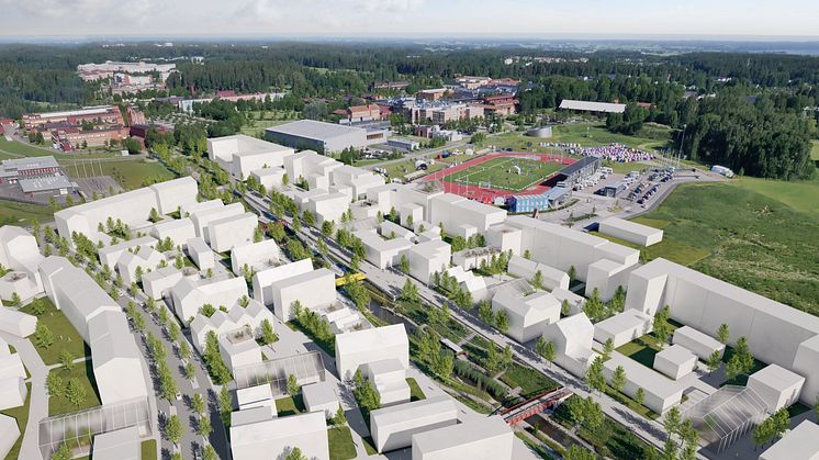 Planerad bebyggelse i Vallastaden, Linköping