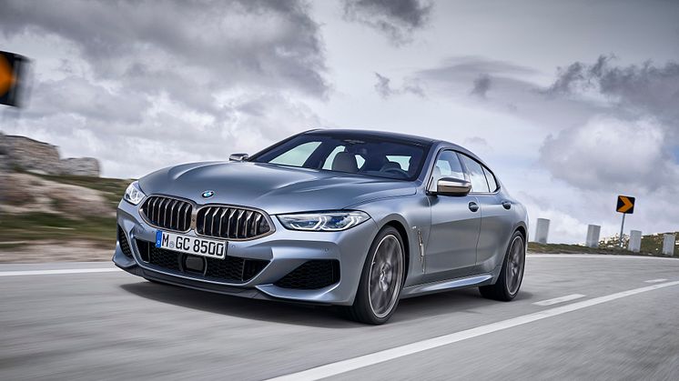 ​BMW:ltä urheilullinen ja tilava 8-sarjan Gran Coupé