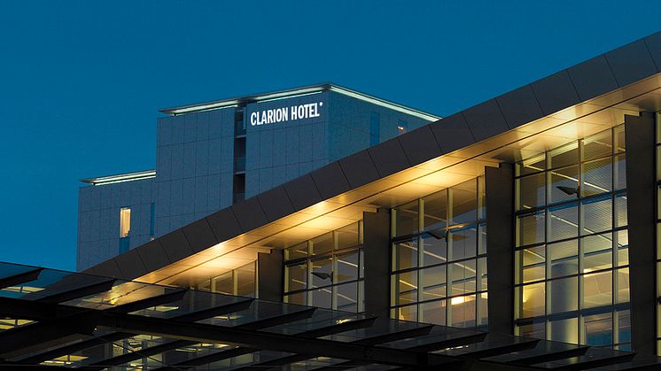 Det eksisterende hotellet på flyplassen blir et Clarion Hotel.