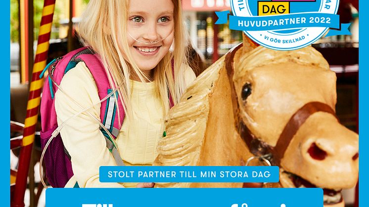 Edenred och Min Stora Dag skapar livsviktig glädje genom nytt samarbete  
