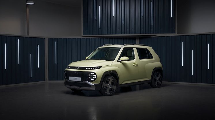 Helt nye Hyundai INSTER. Foto: Hyundai Motor Company