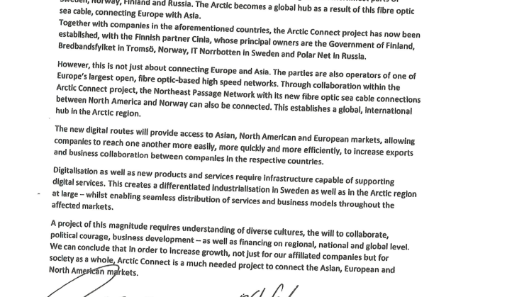 Arctic Connect – skapar arktiskt samarbete 