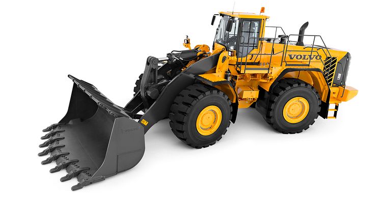 Volvo L350F hjullastare - studio frilagd