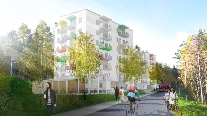 Lindbäcks AB bygger 110 lägenheter åt Rikshem i Luleå
