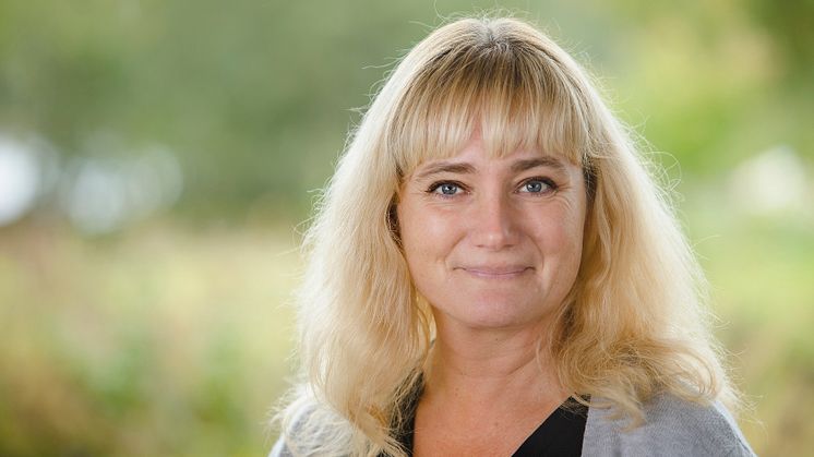 Malin Ekesryd Nordström vid Pedagogiska institutionen vid Umeå universitet forskar om hur skolan hanterar barn med särskild begåvning. Foto: Mattias Pettersson