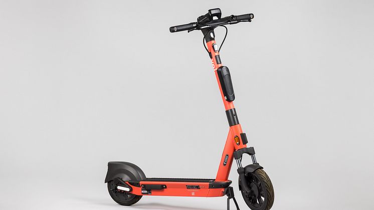 Elsparkcykeln Voiager 5 av Voi
