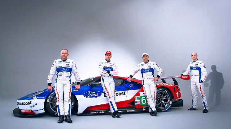 Ford GT klar for den siste store testen før Le Mans.