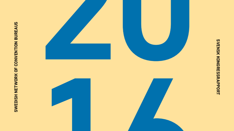 Sverige är världens 14:e mest populära kongressland