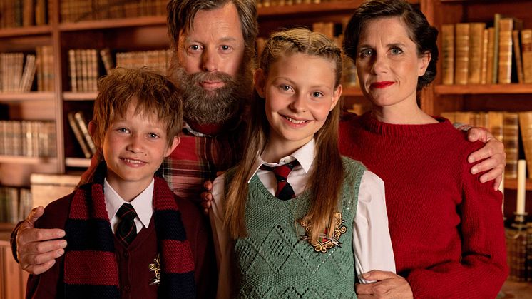 På foto (fra venstre): Bertil Smith, Martin Buch, Ella Testa Kusk og Mia Lyhne. Fotograf: Martin Dam Kristensen. 
