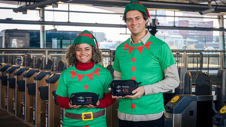 Commuters travelling through Brighton, London Victoria and London Blackfriars can get their hands on a free 'survival' kit