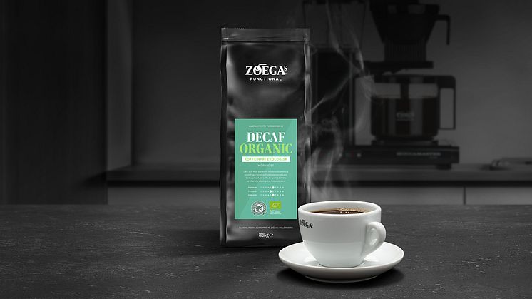 Zoégas Decaf Organic on kehitetty tietoiselle kuluttajalle, joka haluaa nauttia kahvista ajasta ja tilaisuudesta riippumatta.