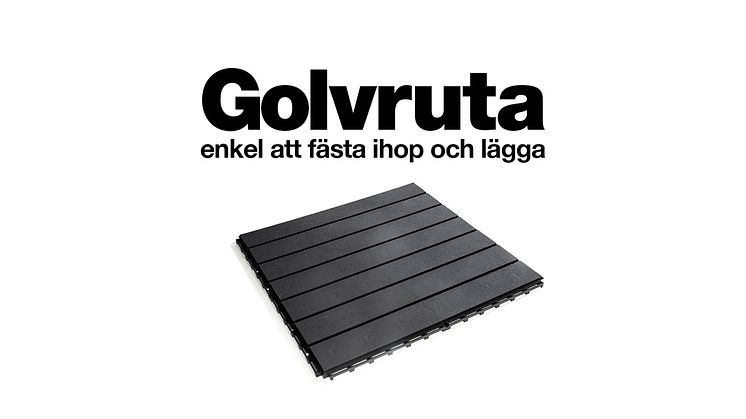 golvruta 38 x 38, tv-reklam