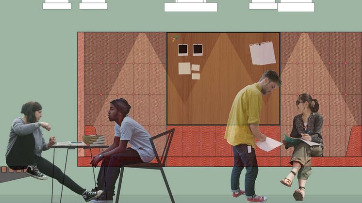 Studierum på Furutorpsparkens studentboende