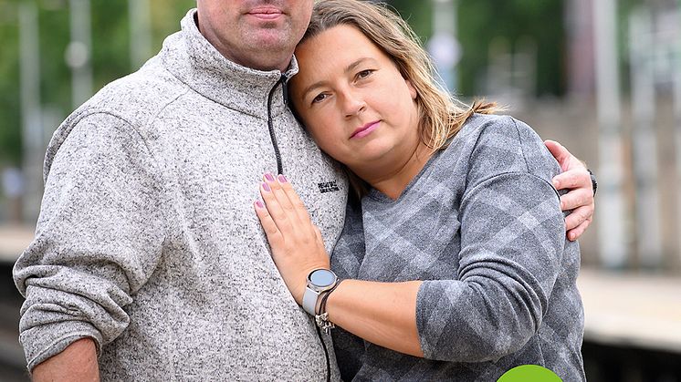 Railway couple share their lifesaving story for World Suicide Prevention Day