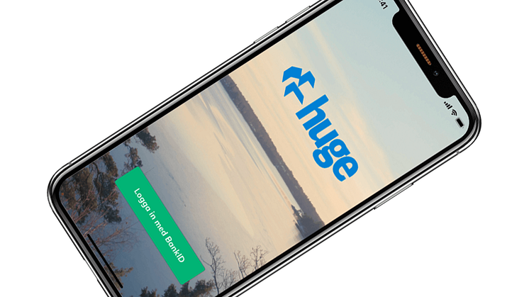 Fördelarna med Huges nya boendeapp är många. Funktioner som bokning av tvättstuga, felanmälan och betalning av hyresavin finnas i appen.