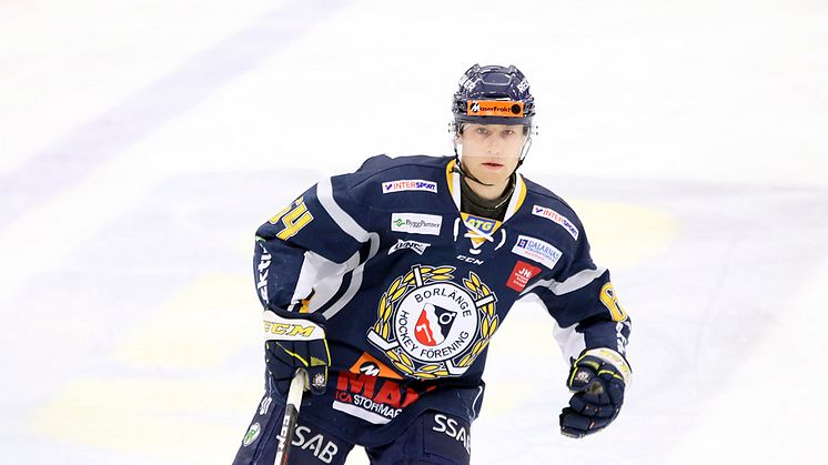 Jacob Thor (Borlänge HF) röstades fram till ATG HockeyEttans bästa skridskoåkare. Foto: Mats Tjärnström