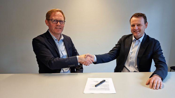 Signering av avtale DNV og Trainor