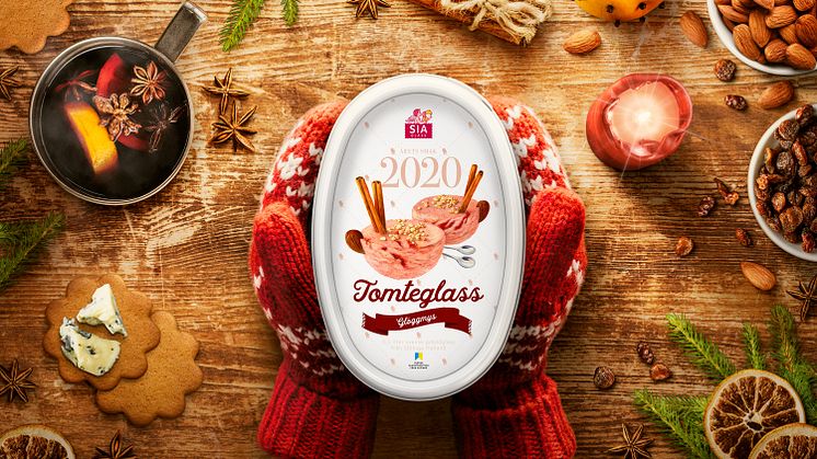 Årets tomteglass från SIA Glass: Glöggmys