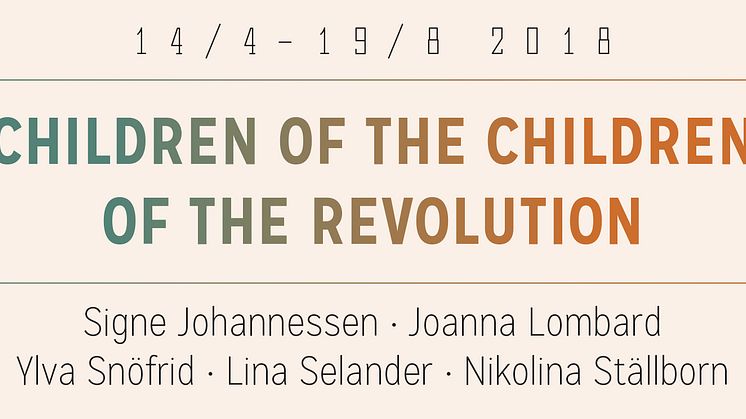 Vernissagefest för utställningen "Children of the Children of the Revolution"
