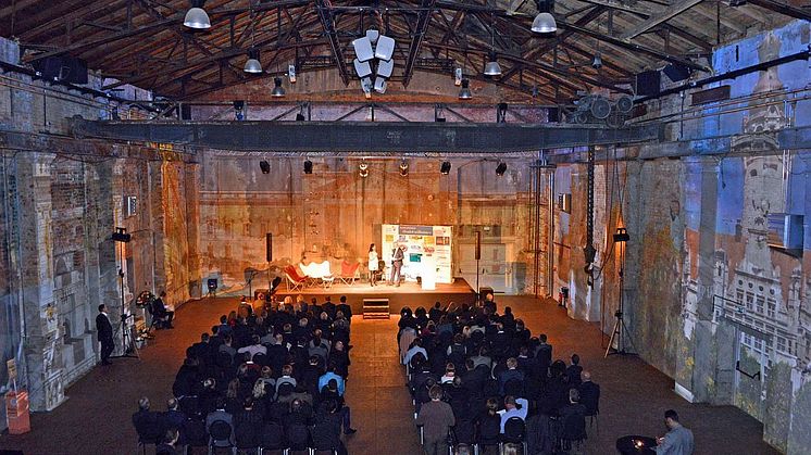 Das Kunstkraftwerk Leipzig war erstmals Veranstaltungsort für die Verleihung des „Leipziger Tourismuspreises“