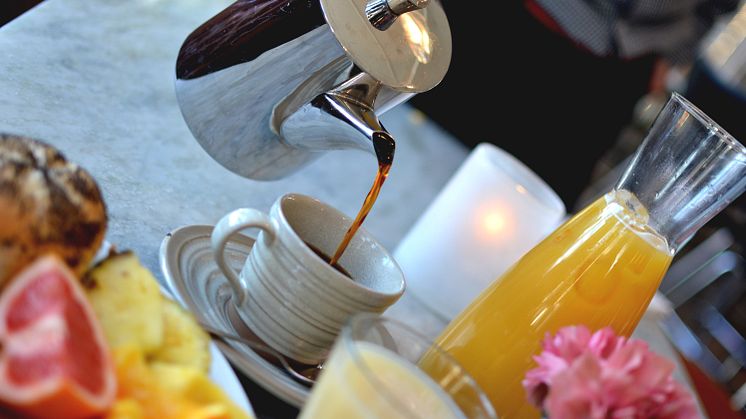 Ekologiskt och Fairtrade-märkt kaffe serveras alltid på Clarion Hotel Sign
