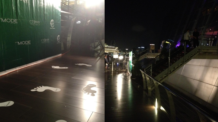 "Steps to Eco Flooring" ~ Accoya® @ Avalon Marina Bay Sands