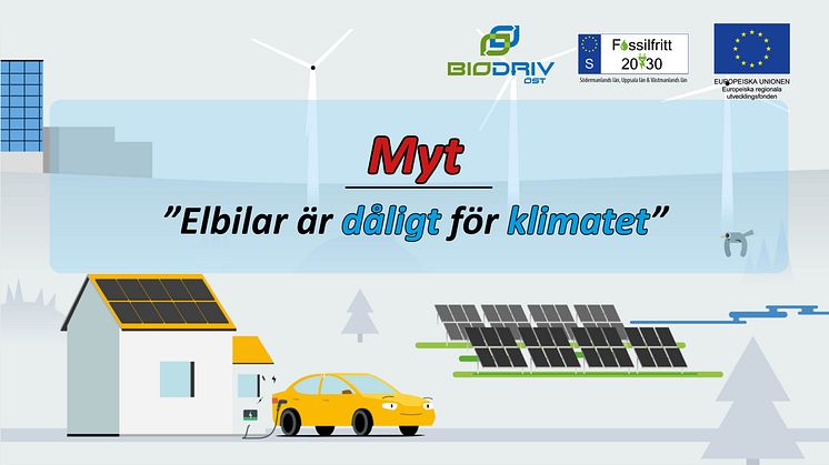 Elbilen är en viktig del av lösningen
