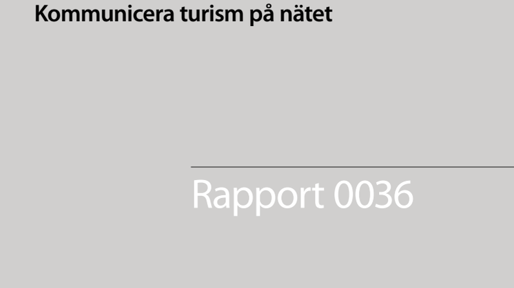 Internet ger nya affärsmöjligheter för turistföretag