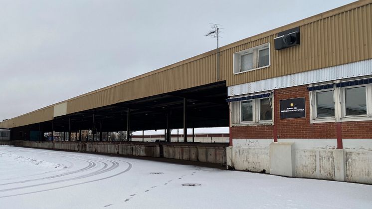 Godsmagasinet mellan Trädgårdsgatan och järnvägen ska rivas.