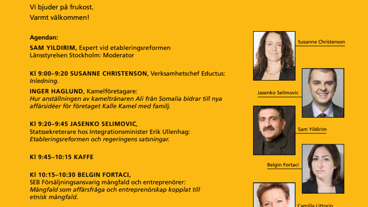 Morgondagens arbetsmarknad - ta tillvara på kompetensen hos utlandsfödda