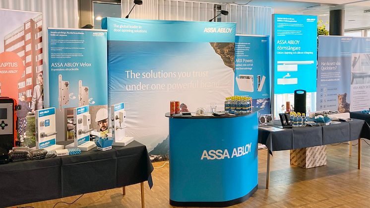 ASSA ABLOY Opening Solutions på Copiaxdagen i Örebro den 31 mars.