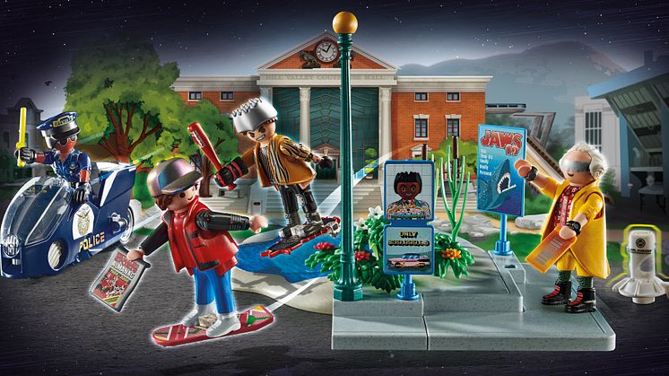 Die Zeitreise geht weiter: Zurück in die Zukunft mit neuen PLAYMOBIL-Sets