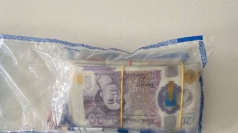 Cash seized