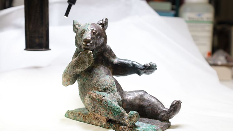 Berlin är känt för sina museer i världsklass. På det nya museet Petri finns bland annat en bronsbjörn, funnen i utgrävningarna runt Berlin © Staatliche Museen zu Berlin, Museum für Vor- und Frühgeschichte/Christof Hannemann