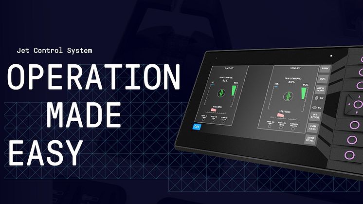 KONGSBERG’s JCS Compact and JCS Extended systems offer optimal waterjet control for a wide range of craft 