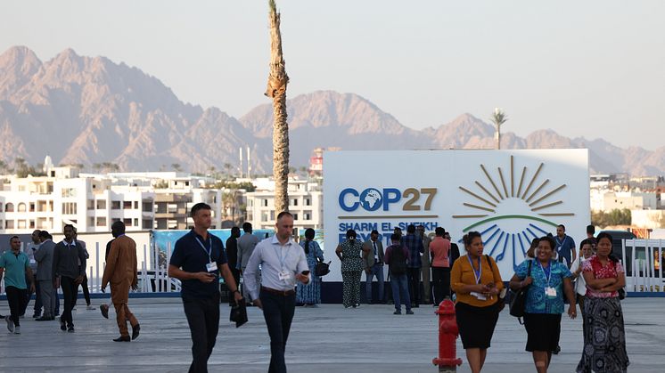 Ett specialavsnitt från Folk och Försvar-podden om klimattoppmötet COP27. Foto: European Union